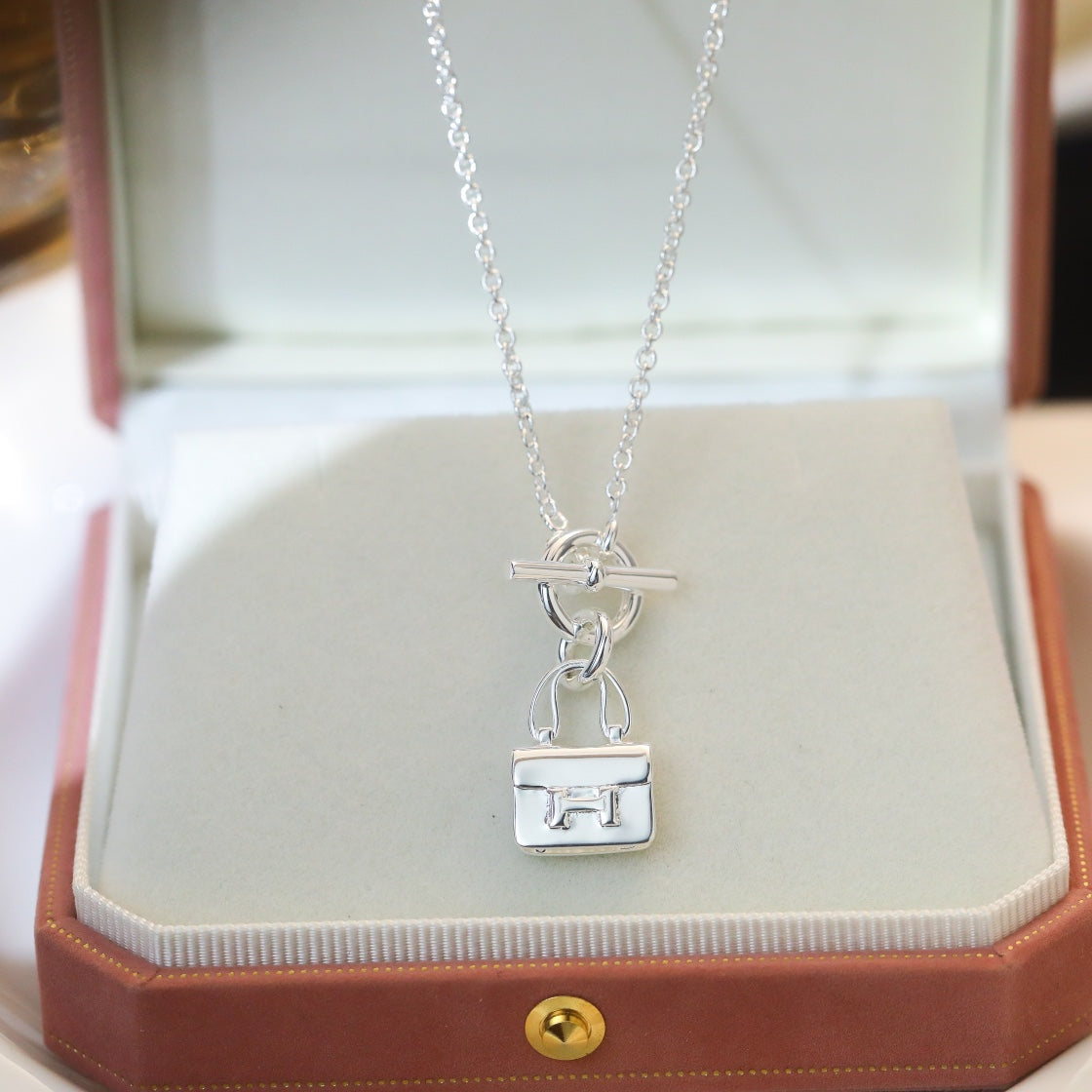 Loco POP H PEDANT SILVER NECKLACE