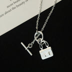 Loco POP H PEDANT SILVER NECKLACE