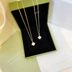 Loco CLOVER MINI 9.5MM WHITE MOTHER-OF-PEARL NECKLACE