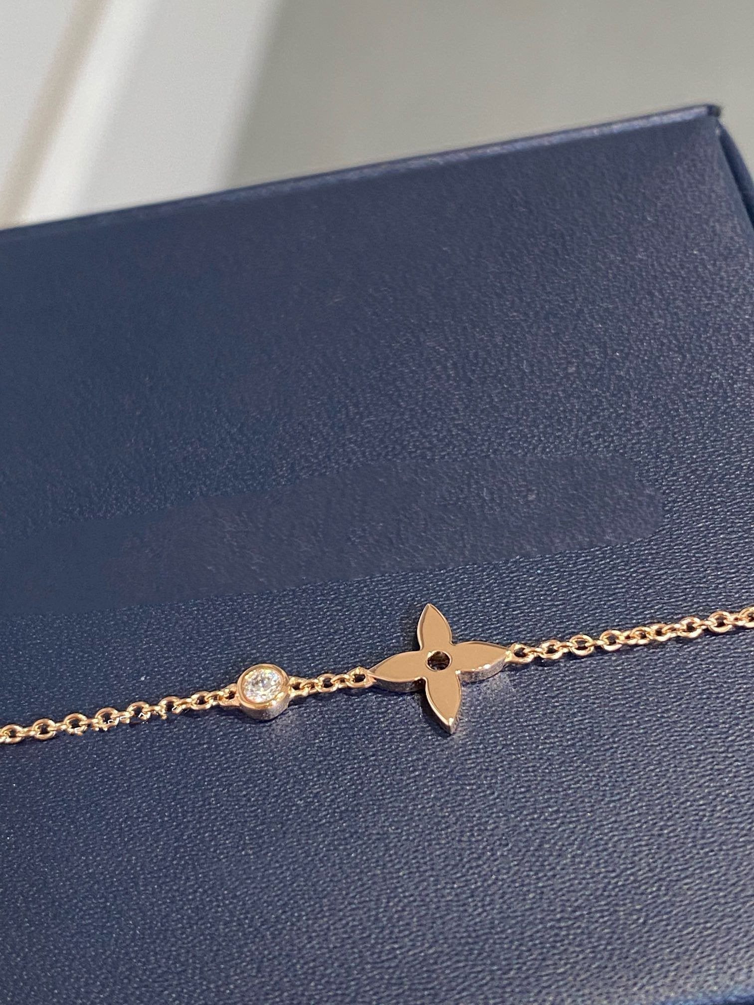 Loco STAR DIAMOND PINK GOLD BRACELET