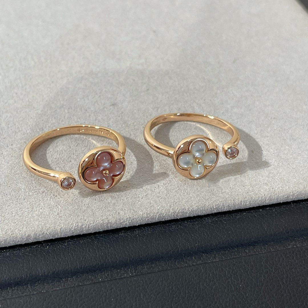 Loco SUN 1 DIAMOND PINK MOP RING
