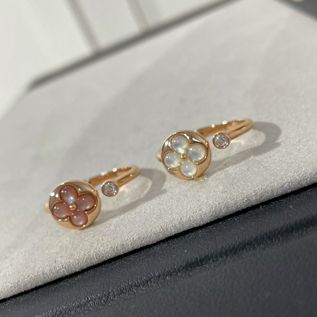 Loco SUN 1 DIAMOND PINK MOP RING