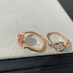 Loco SUN 1 DIAMOND PINK MOP RING