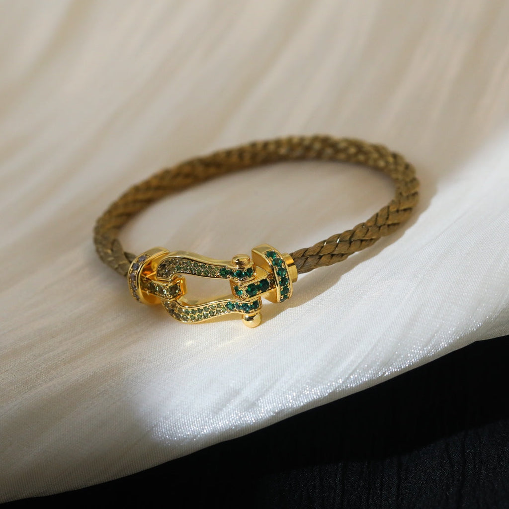 Loco FORCE 10 GOLD GREEN DIAMOND PAVED