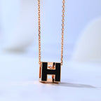 Loco H CAGE PINK GOLD NECKLACE