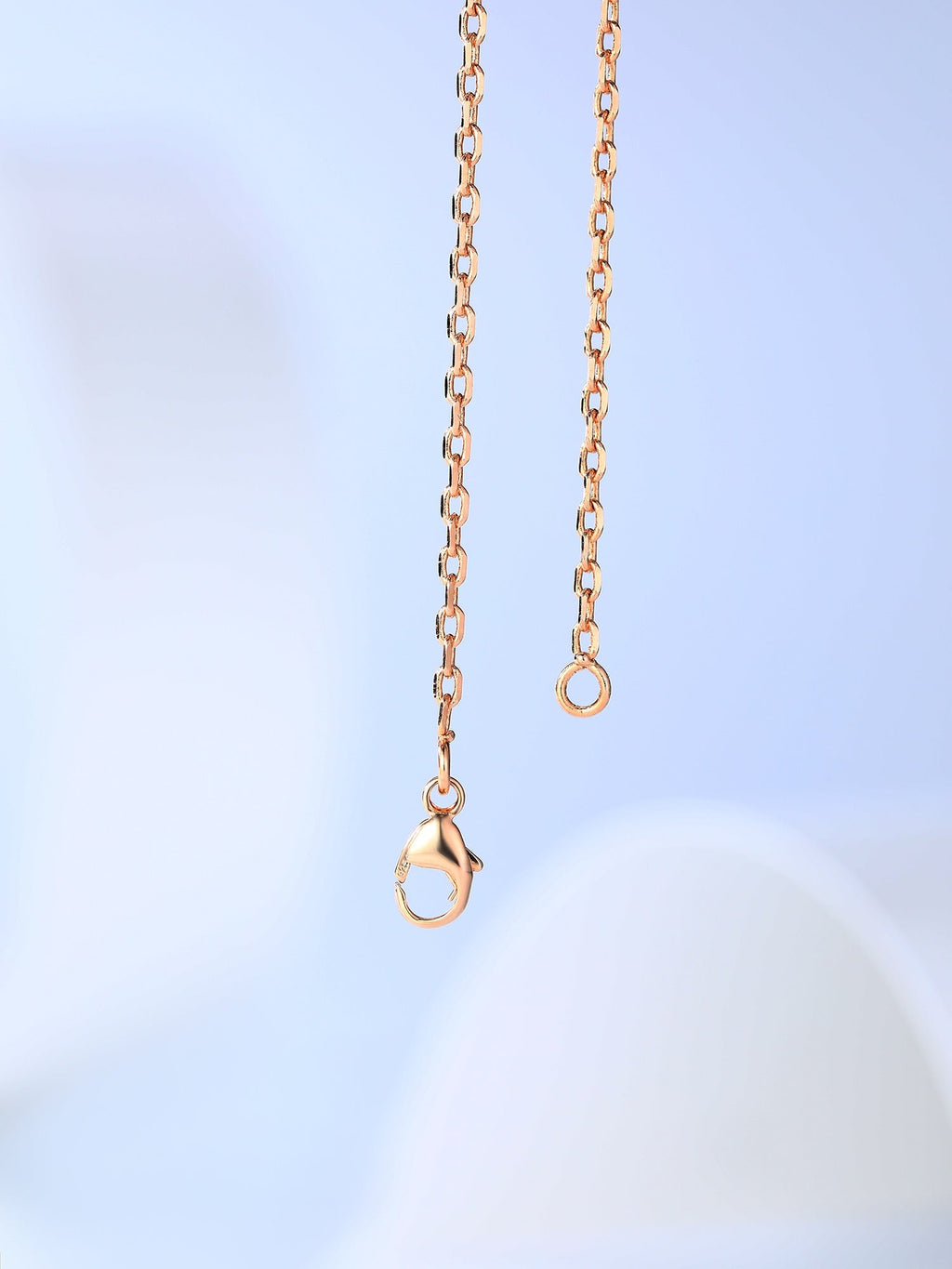 Loco H CAGE PINK GOLD NECKLACE