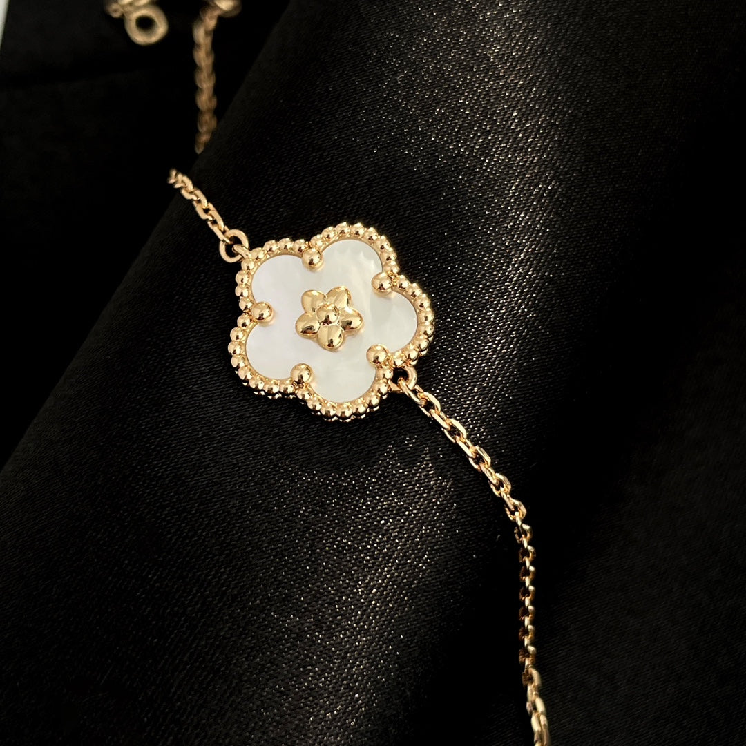 Loco LUCKY SPRING ROSE GOLD MOP BRACELET