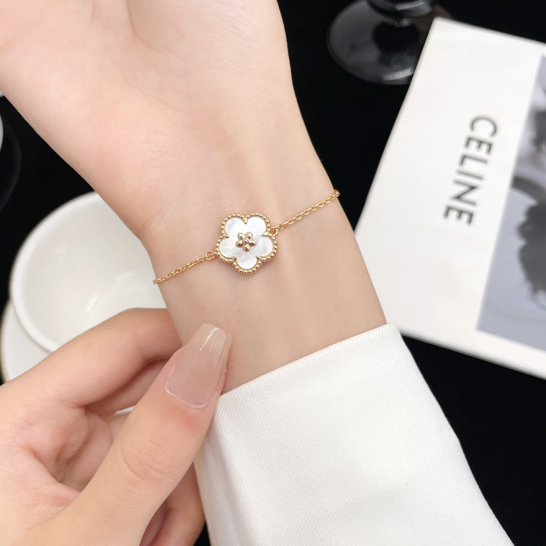 Loco LUCKY SPRING ROSE GOLD MOP BRACELET