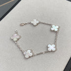 [Loco ]New CLOVER WHITE PEARL MOP 5 MOTIF BRACELET COLLECTION