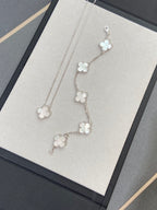 [Loco ]New CLOVER WHITE PEARL MOP 5 MOTIF BRACELET COLLECTION