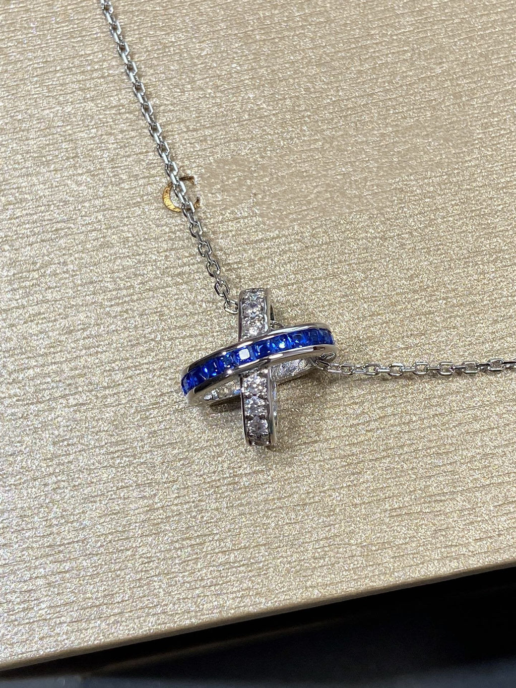 Loco LIENS DIAMOND SILVER NECKLACE