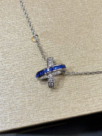Loco LIENS DIAMOND SILVER NECKLACE
