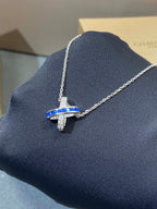 Loco LIENS DIAMOND SILVER NECKLACE