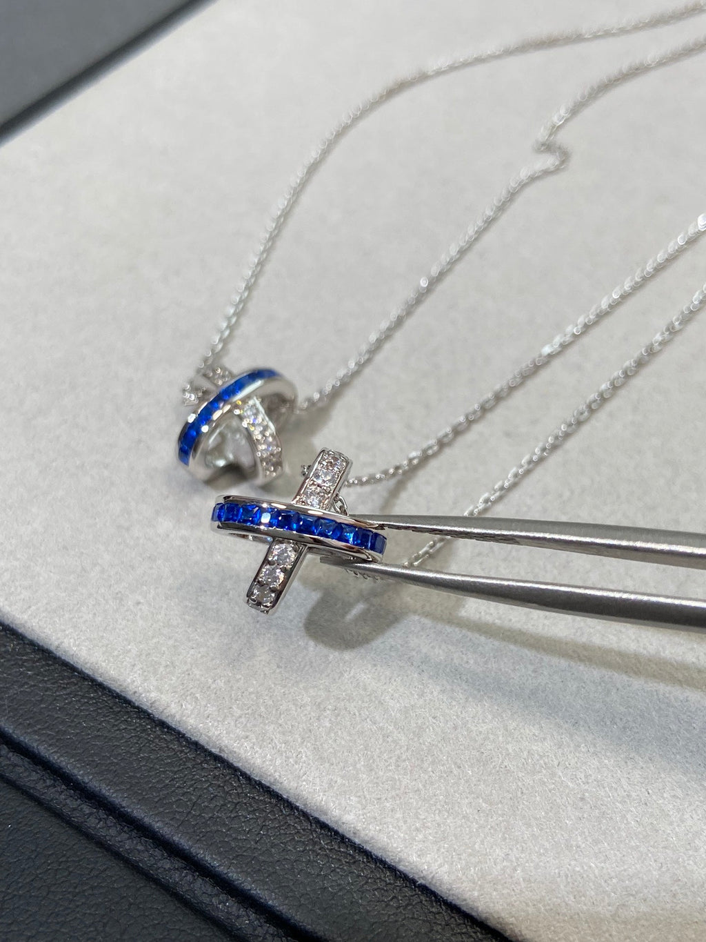 Loco LIENS DIAMOND SILVER NECKLACE