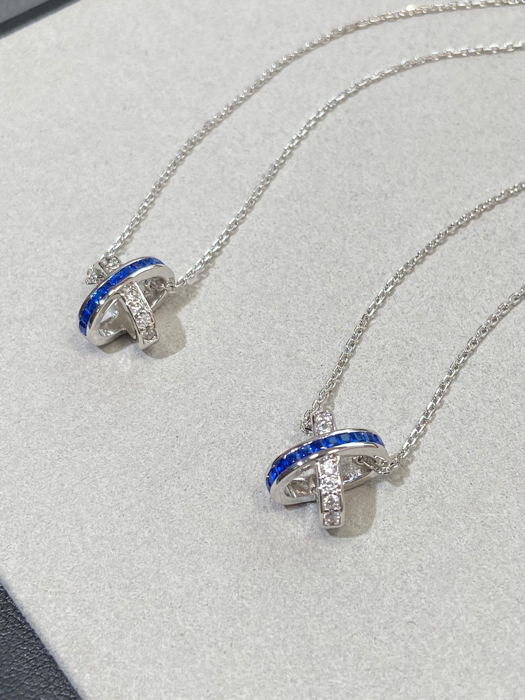 Loco LIENS DIAMOND SILVER NECKLACE