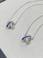 Loco LIENS DIAMOND SILVER NECKLACE