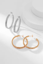 Loco CLASH HOOP EARRINGS