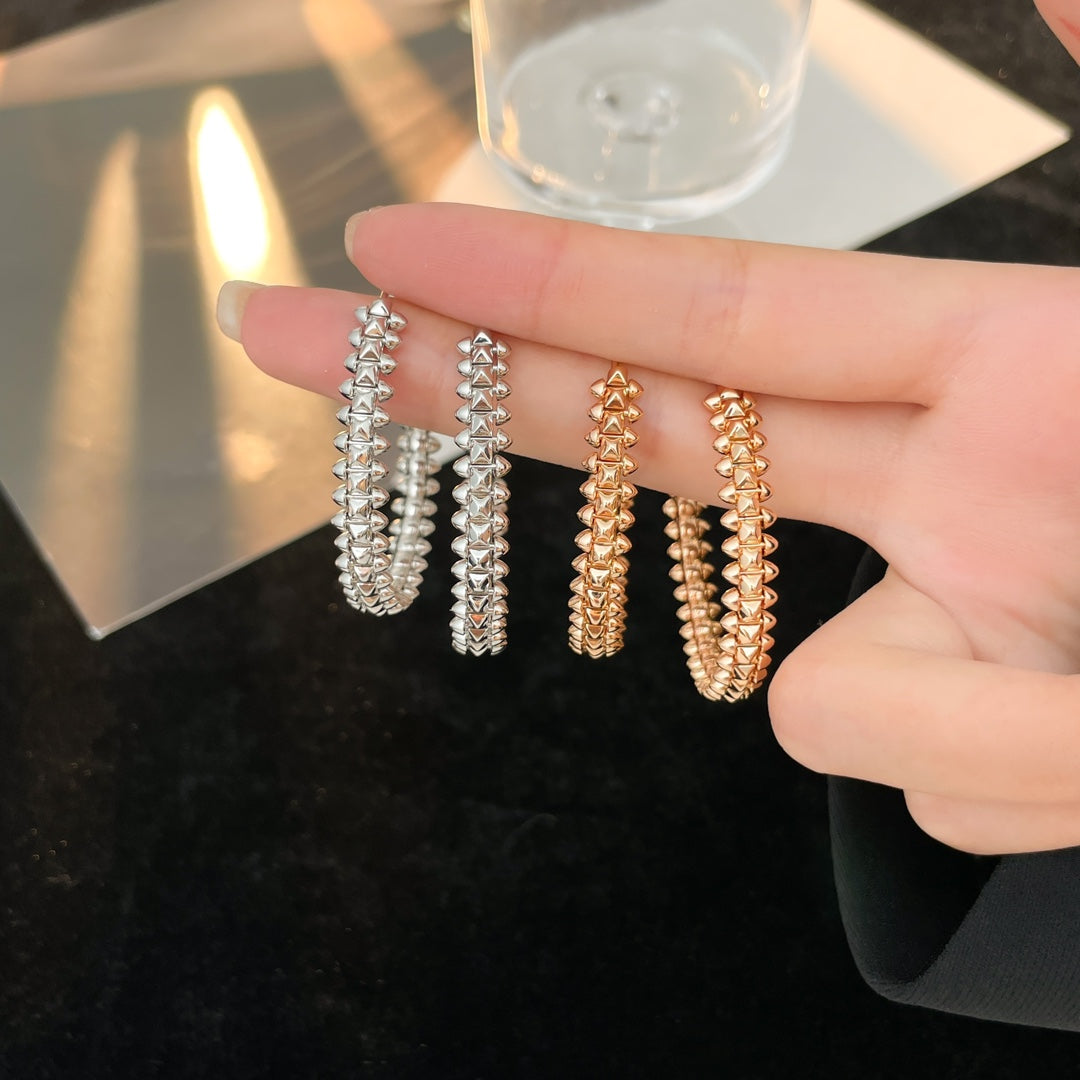 Loco CLASH HOOP EARRINGS