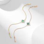 Loco CLOVER BRACELET MALACHITE 1 MOTIF