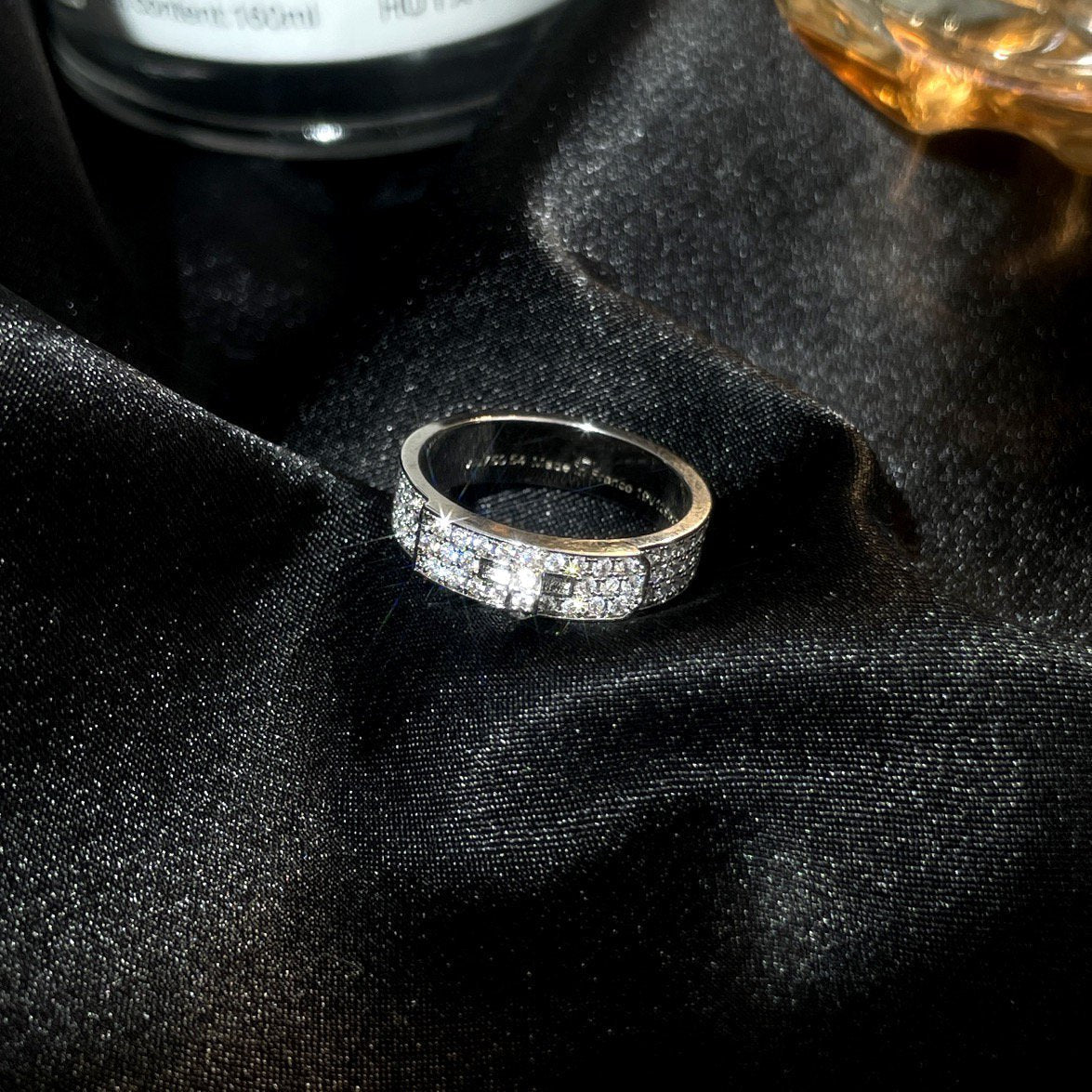 Loco KELLY SILVER DIAMOND RING