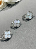 Loco CLOVER SILVER MOP DIAMOND RING