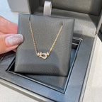 Loco FORCE 10 DIAMOND PINK GOLD NECKLACE MINI MODEL