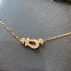 Loco FORCE 10 DIAMOND PINK GOLD NECKLACE MINI MODEL