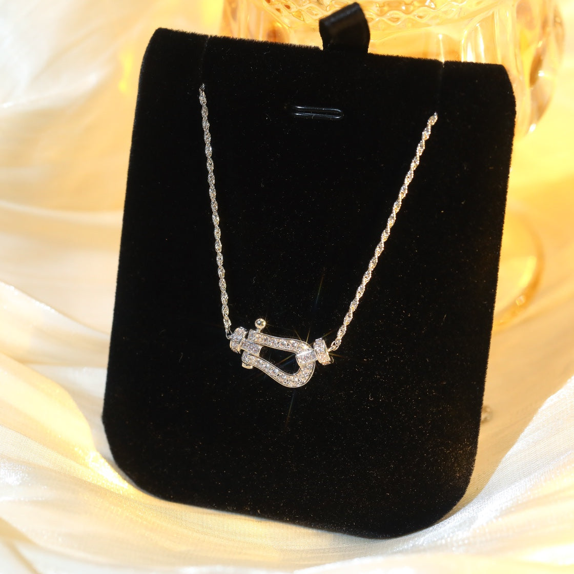 Loco FORCE 10 DIAMOND SILVER NECKLACE MINI MODEL