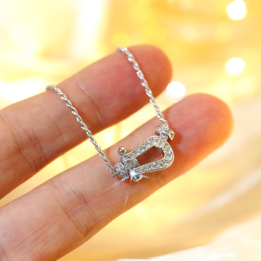 Loco FORCE 10 DIAMOND SILVER NECKLACE MINI MODEL