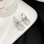 Loco FORCE 10 FULL DIAMOND DROP EARRINGS MEDIUM MODEL