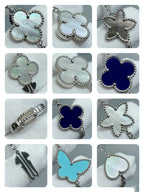 Loco LUCKY CLOVER SILVER 11 MOTIF NECKLACE