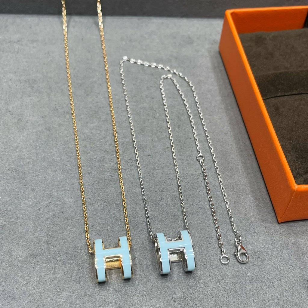 Loco POP H SKY BLUE NECKLACE