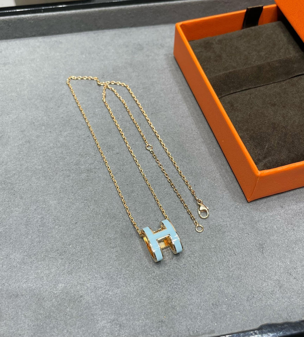 Loco POP H SKY BLUE NECKLACE