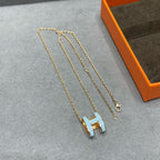 Loco POP H SKY BLUE NECKLACE