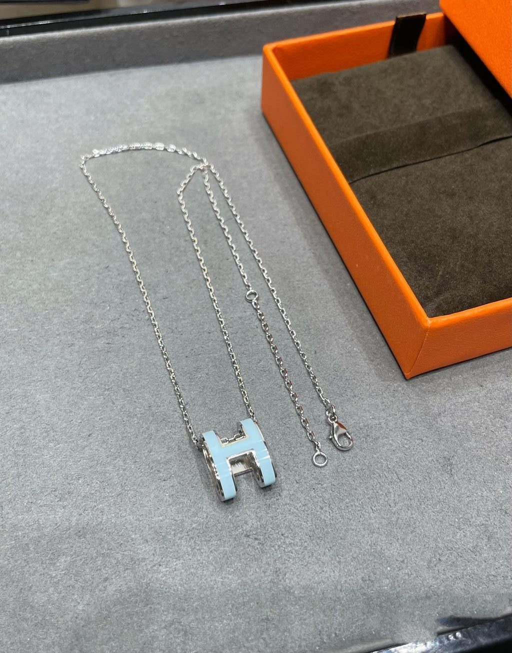 Loco POP H SKY BLUE NECKLACE