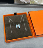 Loco POP H SKY BLUE NECKLACE