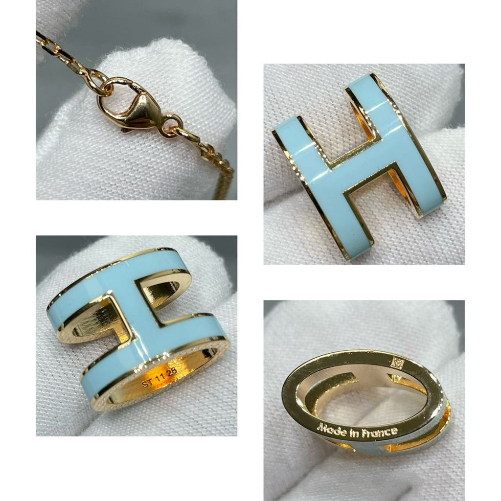 Loco POP H SKY BLUE NECKLACE