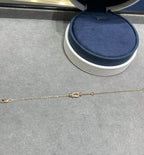 Loco FORCE 10 DIAMOND CHAIN LINK PINK GOLD BRACELET