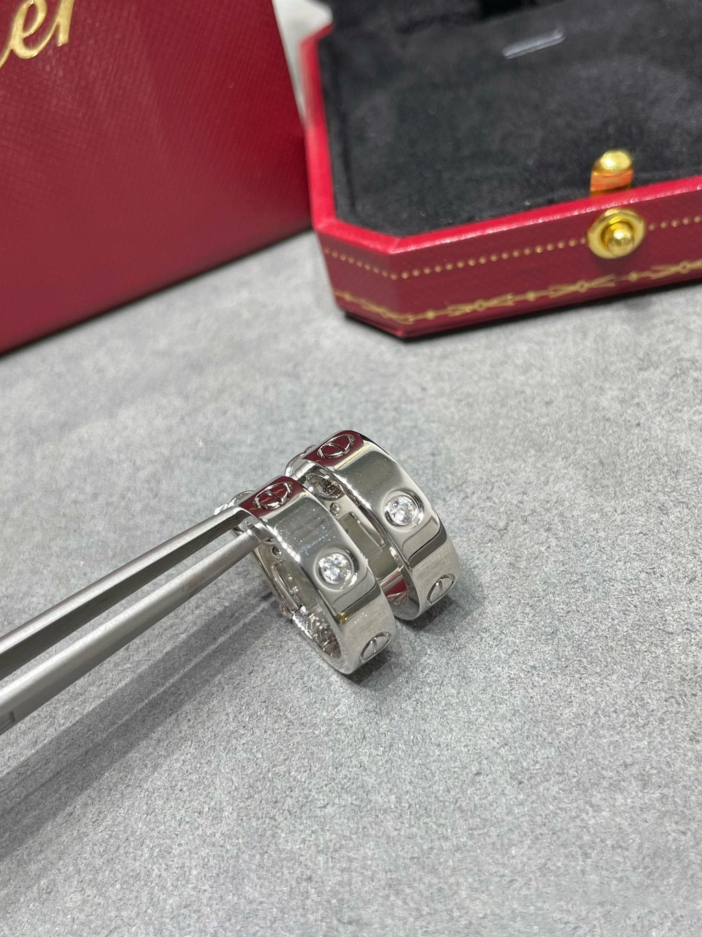 Loco LOVE 5.5MM 1 DIAMOND EARRINGS