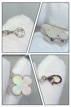 Loco CLOVER 5 MOTIF WHITE MOP SILVER BRACELET