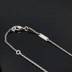 Loco CLOVER PIETERSITE SILVER LONG NECKLACE