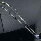 Loco CLOVER PIETERSITE SILVER LONG NECKLACE