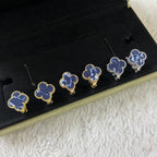 Loco CLOVER PIETERSITE MEDIUM STUD EARRINGS