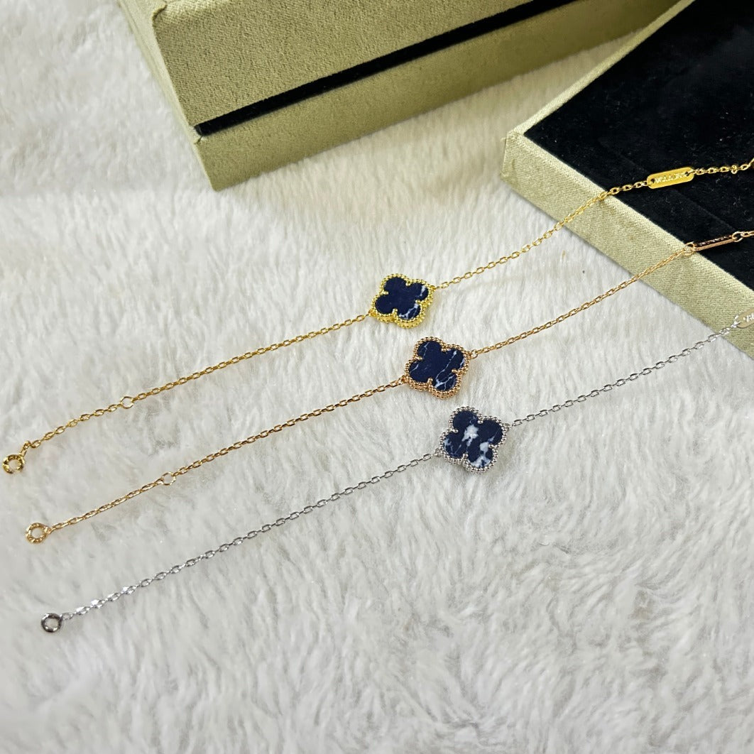 Loco CLOVER 1 MOTIF PIETERSITE BRACELET