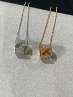 Loco LIENS EVIDENCE DIAMOND PAVED NECKLACE