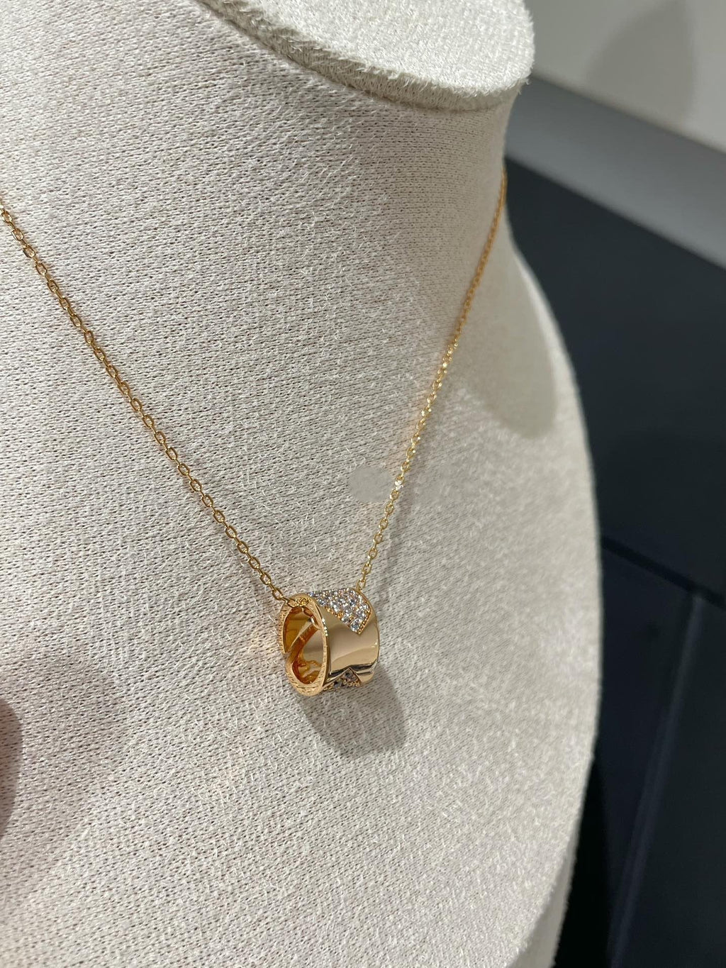 Loco LIENS EVIDENCE DIAMOND PAVED NECKLACE