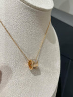 Loco LIENS EVIDENCE DIAMOND PAVED NECKLACE