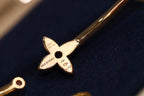 Loco IDYLLE PINK GOLD OPEN BRACELET DIAMOND PAVED