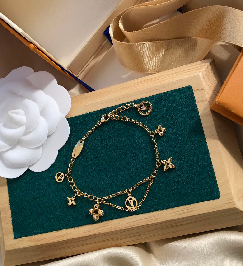 Loco BLOOMING PINK GOLD MOP BRACELET