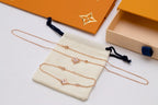 Loco STAR PINK MOP 1 DIAMOND PINK GOLD NECKLACE